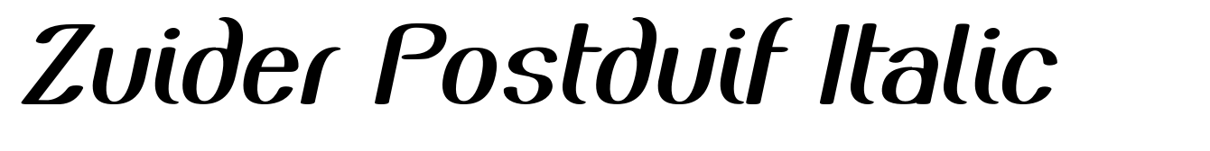 Zuider Postduif Italic
